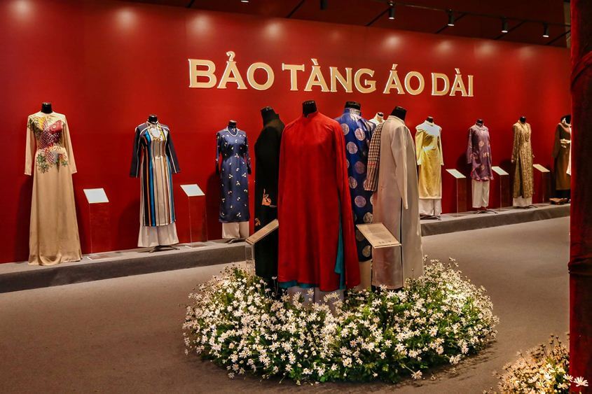 A corner of Ao Dai Museum