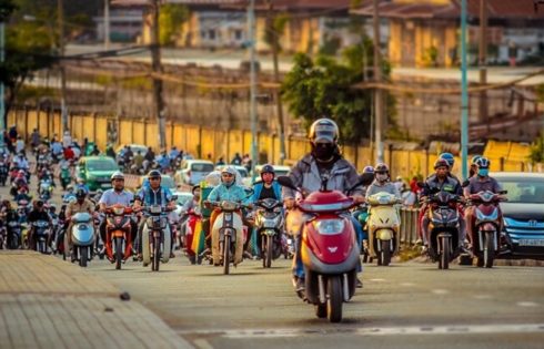 motorbike in saigon