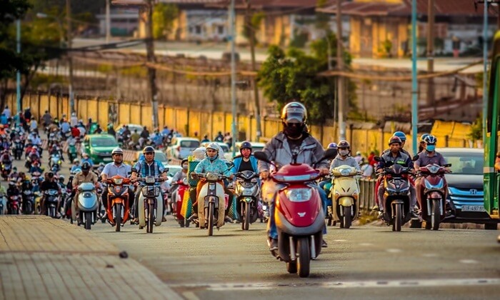 motorbike in saigon