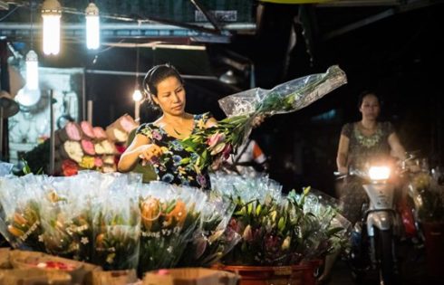 Ho Thi Ky Flower Market