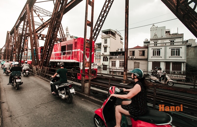 chuong duong bridge in Hanoi